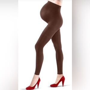 Spanx Maternity Leggings in Brown - Small/Medium